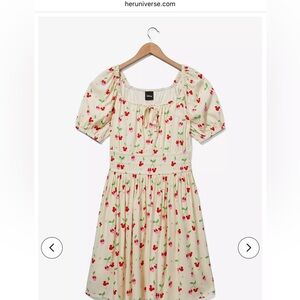NWT Her Universe Mickey Cherry Dress- Medium
